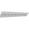 Ekena Millwork 4 1/2"H x 3 1/2"P x 5 3/4"F x 94 1/2"L Hampshire Crown Moulding MLD05X04X06HA - alternate 3
